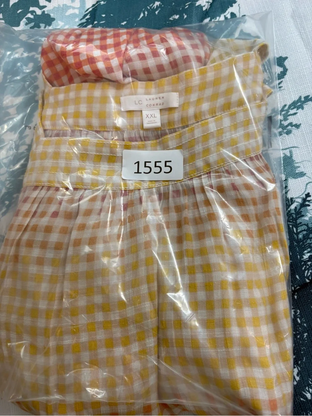 LC Lauren Conrad lightweight gingham